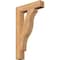 Ekena Millwork Funston Block Smooth Bracket, Western Red Cedar, 3 1/2"W x 18"D x 30"H BKT04X18X30FST05SWR - alternate 1